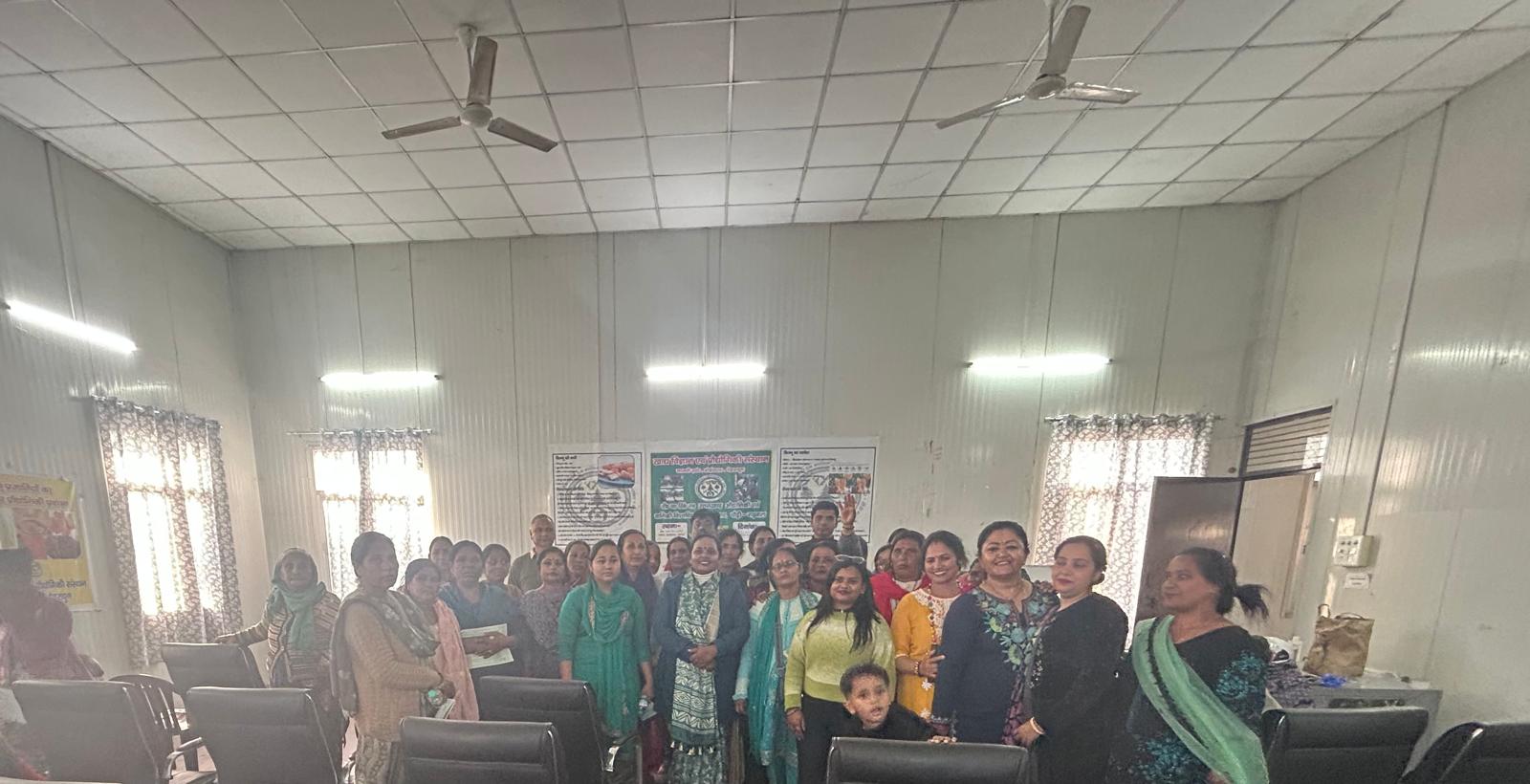 Value added products  training programs for self help groups of Majari 2025